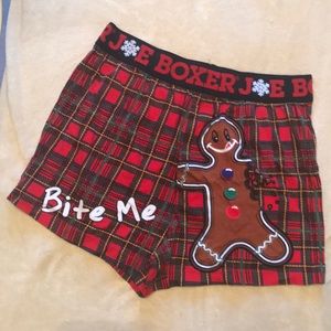 Plaid “Bite Me” JoeBoxers